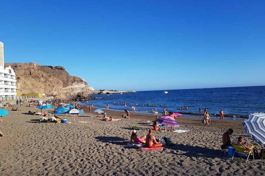 Oceanfront Deluxe-45M,Heated Pools,2Aircondition, 2Tv-65",Dishwasher,600Mb,Lift,Amadores View ! Playa Del Cura  Luaran gambar