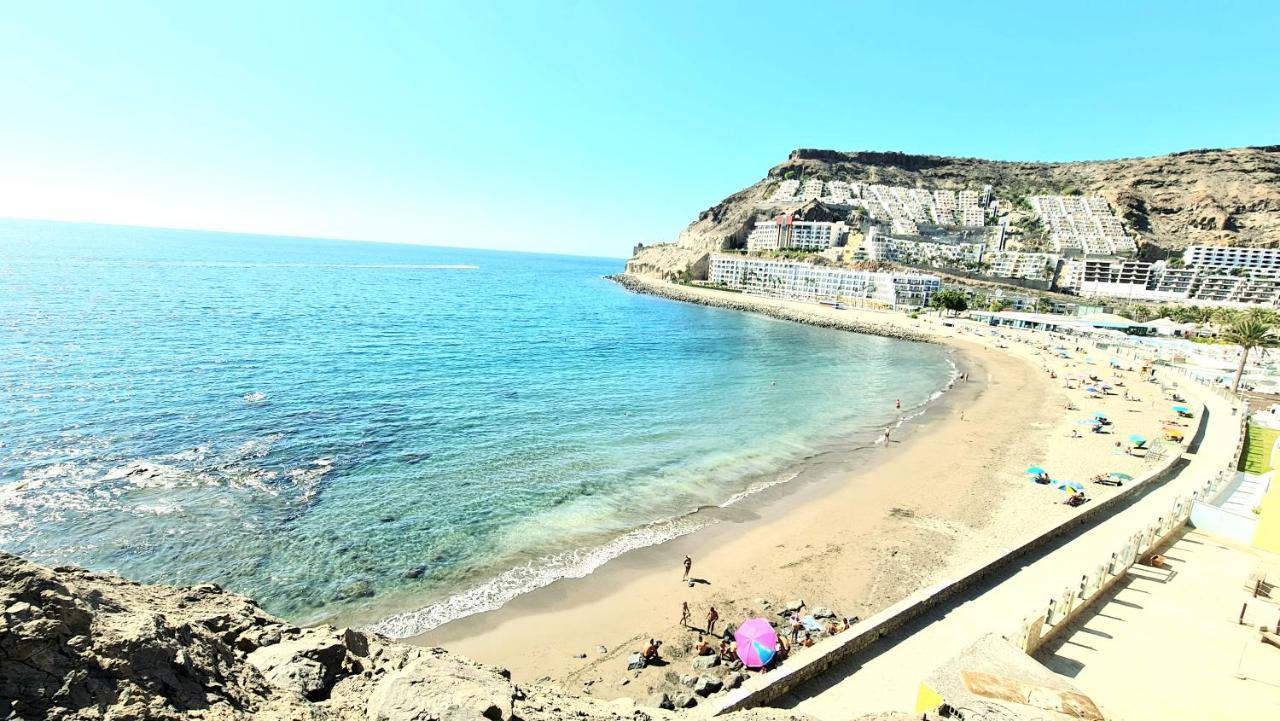 Oceanfront Deluxe-45M,Heated Pools,2Aircondition, 2Tv-65",Dishwasher,600Mb,Lift,Amadores View ! Playa Del Cura  Luaran gambar