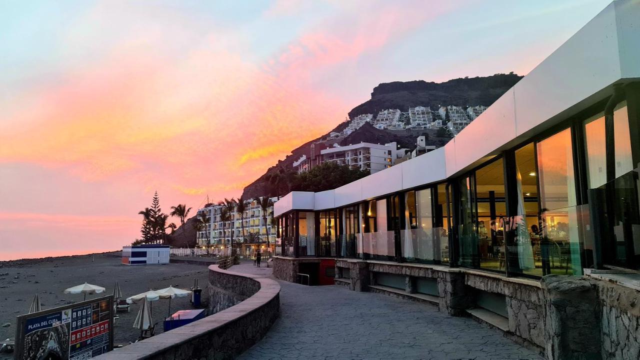 Oceanfront Deluxe-45M,Heated Pools,2Aircondition, 2Tv-65",Dishwasher,600Mb,Lift,Amadores View ! Playa Del Cura  Luaran gambar