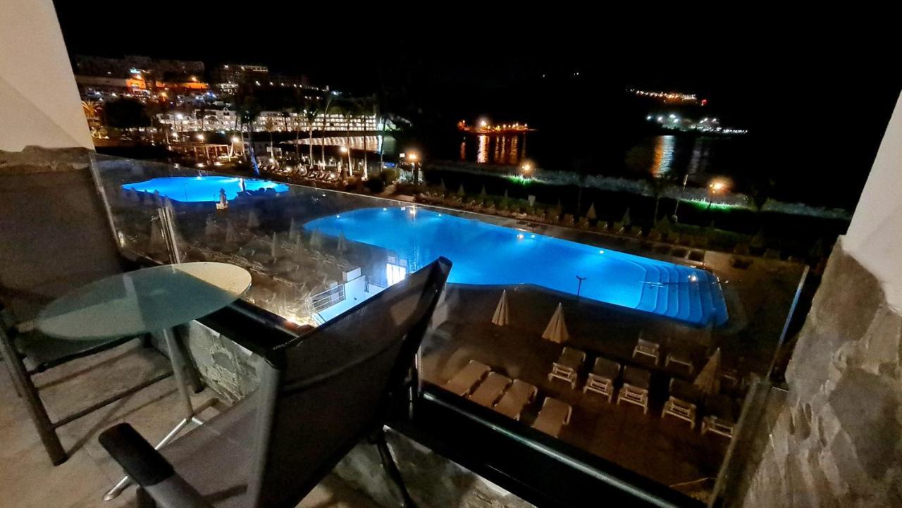 Oceanfront Deluxe-45M,Heated Pools,2Aircondition, 2Tv-65",Dishwasher,600Mb,Lift,Amadores View ! Playa Del Cura  Luaran gambar