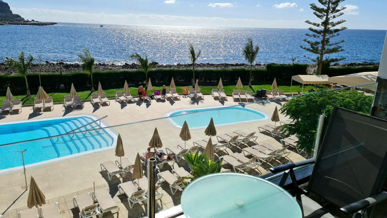 Oceanfront Deluxe-45M,Heated Pools,2Aircondition, 2Tv-65",Dishwasher,600Mb,Lift,Amadores View ! Playa Del Cura  Luaran gambar